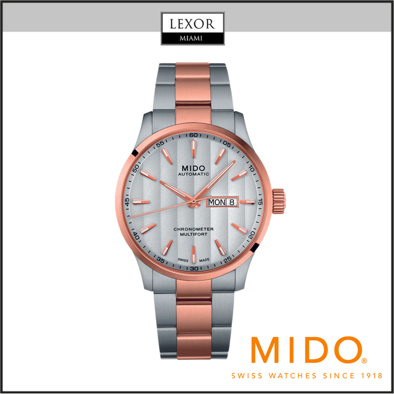 Mıdo M0384312203100 Multifort Chronometer Men Watches Lexor Miami