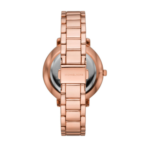 Michael Kors MK4594 Pyper Rose Gold Stainless Steel Strap Women