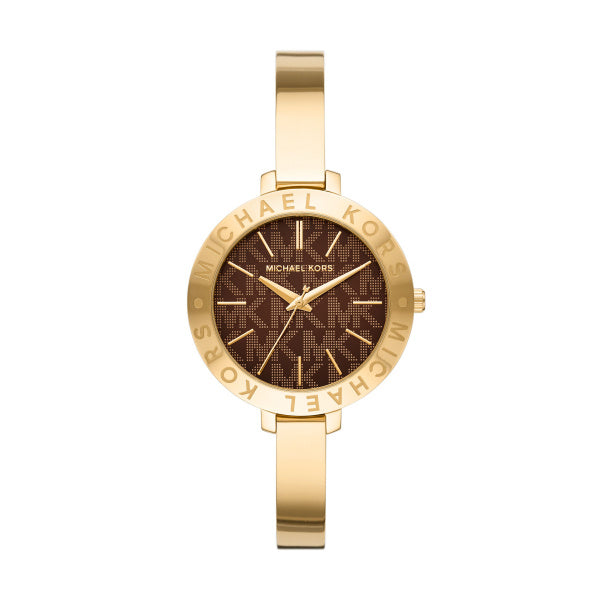 Michael Kors MK4622 Jaryn Gold Stainless Steel Bangle Strap Women Watches - Lexor Miami