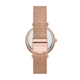 Michael Kors MK4630 Darci Rose Gold Stainless Steel Mesh Strap Women Watches - Lexor Miami