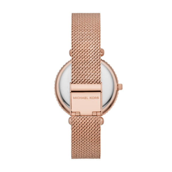Michael Kors MK4630 Darci Rose Gold Stainless Steel Mesh Strap Women Watches - Lexor Miami