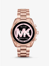 Michael Kors MKT5086 Gen 5 Bradshaw Rose Gold Stainless Steel Strap Unisex Smart Watches - Lexor Miami