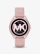 Michael Kors MKT5116V Access Gen 5E Pink Silicone Strap Women Smart Watches - Lexor Miami