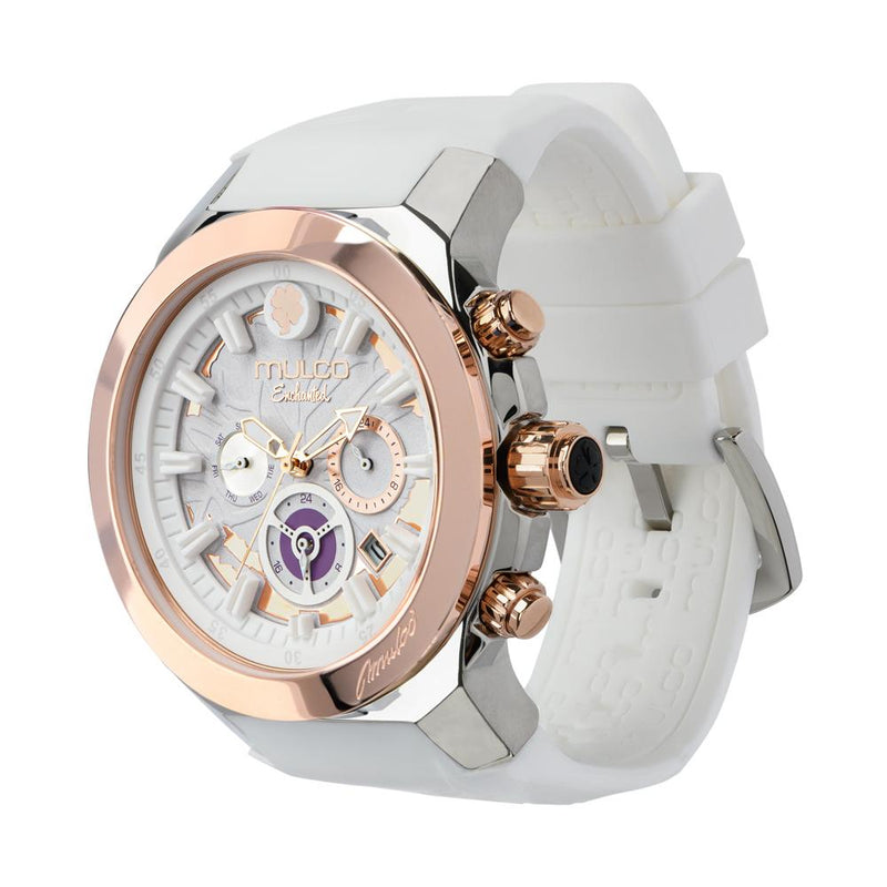 Mulco MW5 5673 013 Enchanted Maple White Silicone Strap Women Watches - Lexor Miami