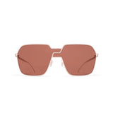 Mykita Studio12.3 Aurore Rosewood Brown Shield Unisex Sunglasses