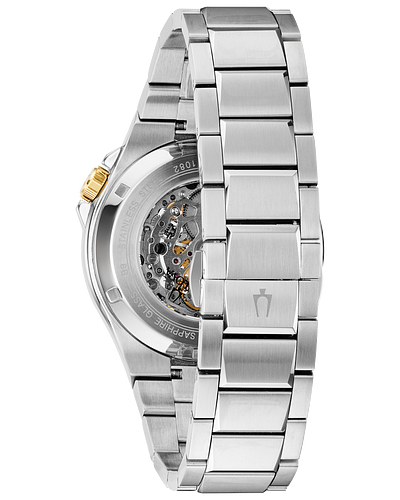 Bulova 98A224 Maquina Automatic Stainless Steel Strap Men Watches