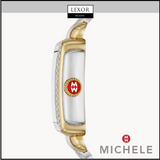 Michele Deco Madison Two-Tone 18k Gold Plated Diamond Women Watches