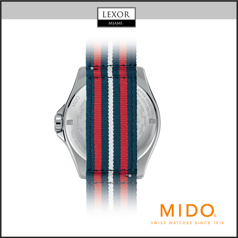 Mido M0266291104100 OCEAN STAR GMT Watches ( 2 strap )
