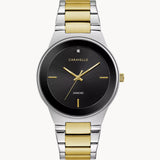 Bulova 45D107 Modern Caravelle 2 Tone Stainless Steel Strap Men Watches - Lexor Miami