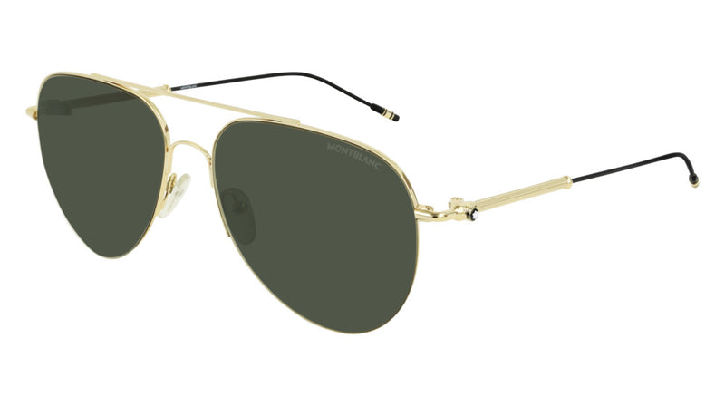 Mont Blanc MB0037S 002 59 Sunglasses Unisex - Lexor Miami