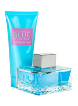 Antonio Banderas Seduction 3.4 EDT Perfume, 3.4 Body Lotion w/ Cosmetic Bag 3 pc Women Perfume Set - Lexor Miami