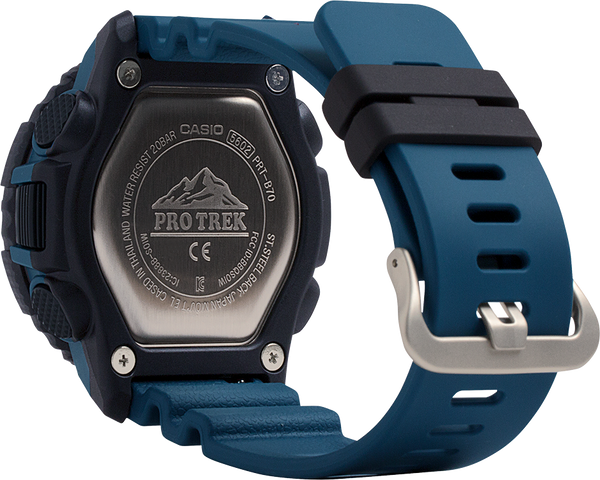 G-Shock PRTB70-2 Pro Trek Quad Sensor Blue Resin Strap Men Watches - Lexor Miami