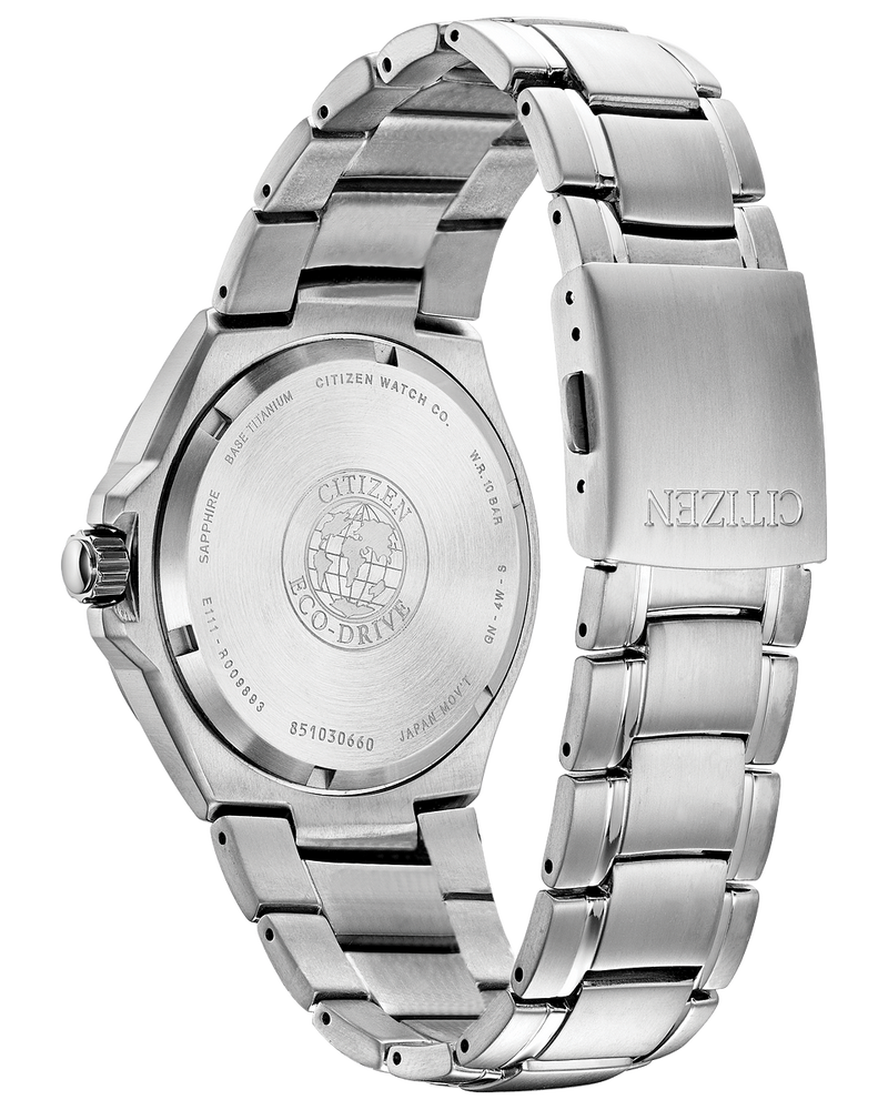 Citizen BM7431-51L Eco-Drive Paradigm Titanium Strap Men Watches - Lexor Miami