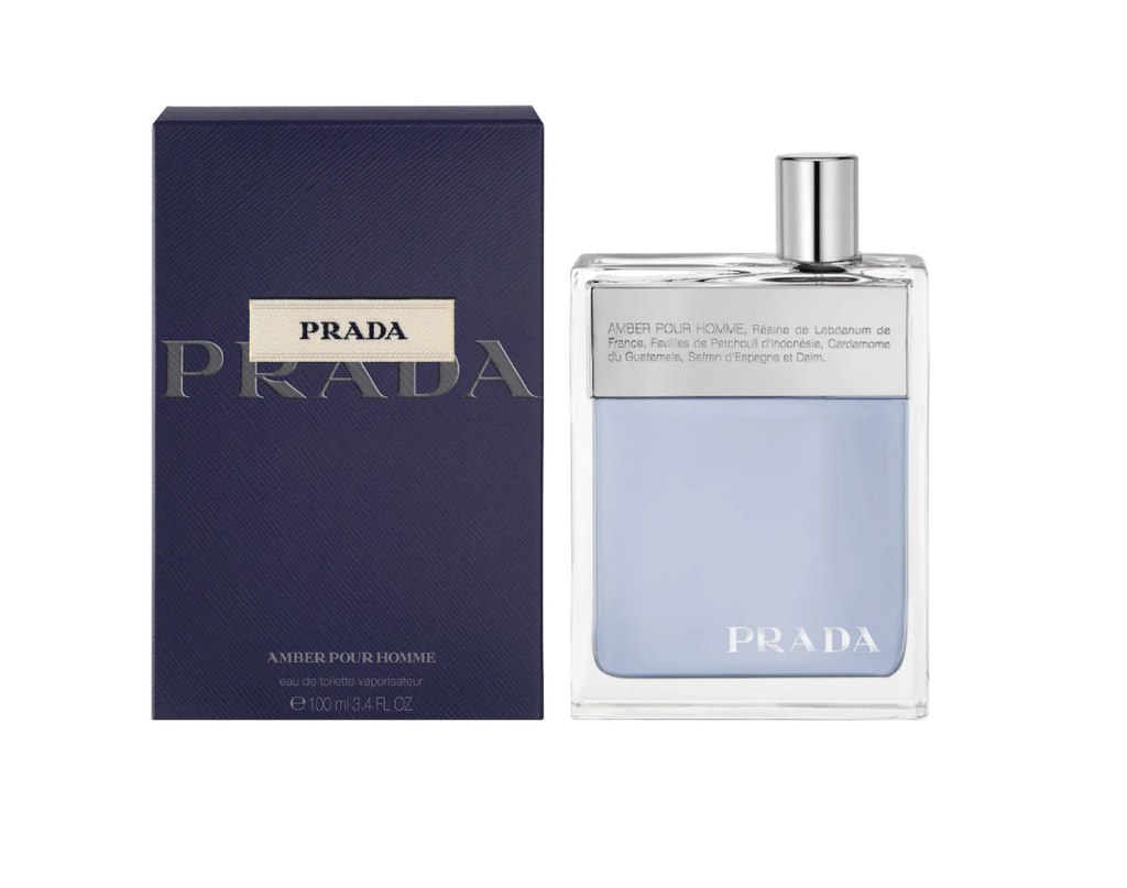 Prada Amber Pour Homme 3.4 fl.oz EDT Spray Men Perfume – Lexor Miami