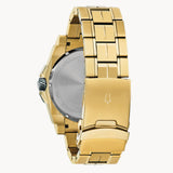 Bulova 98D156 Precisionist Gold Stainless Steel Strap Men Watches - Lexor Miami