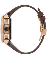 Bulova 98B356 Precisionist Chronograph Stainless Steel Brown Strap Men Watches