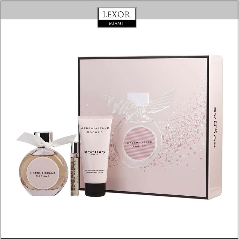 ROCHAS MADEMOISELLE 1.7 EDT L + 3.4 B Set Woman