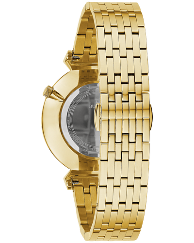 Bulova 97A153 Regatta Gold Stainless Steel Strap Men Watches - Lexor Miami