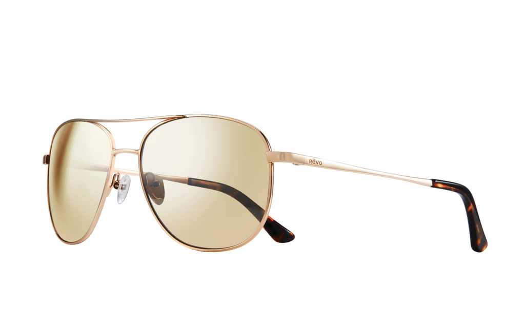Revo White Sunglasses with Brown Mirrored Lenses Revo x Reo Himalaya RE 2036 09 H20 Polarised Sunglasses - US main image 4