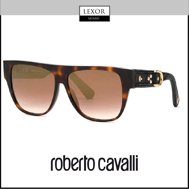 Roberto Cavalli Dark Havana Orange 0748 Sunglasses