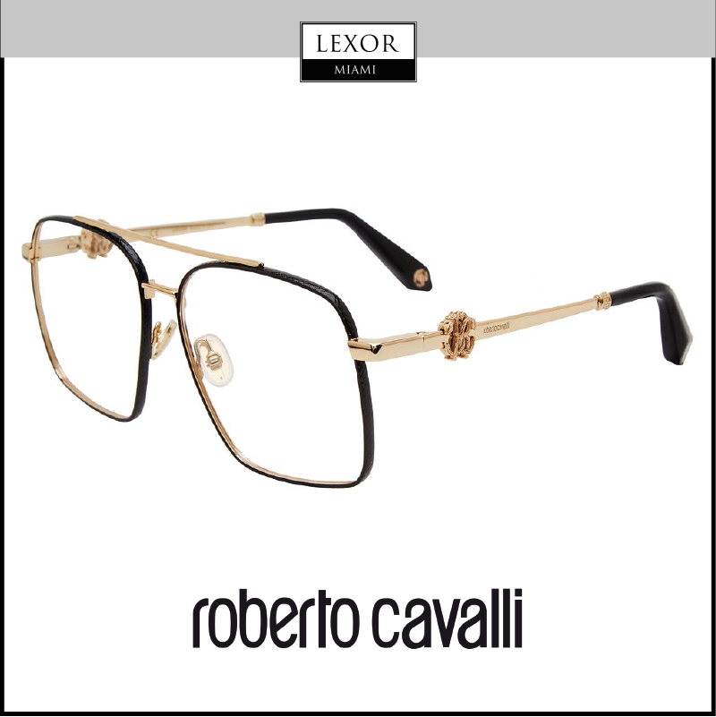 Roberto Cavalli VRC028  0301 Rose Black and white Optical