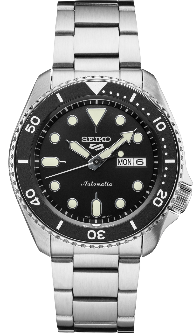 Seiko SRPD55 5 Sports 24-Jewel Automatic Watch - Stainless Steel Sports Men Watches Lexor Miami - Lexor Miami