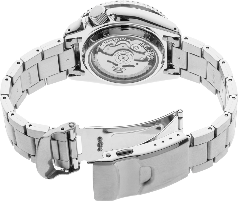 Seiko SRPD55 5 Sports 24-Jewel Automatic Watch - Stainless Steel Sports Men Watches Lexor Miami - Lexor Miami