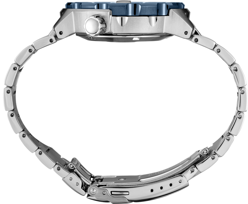 Seiko SRPE27 Prospex Silver Stainless Steel Strap Men Watches - Lexor Miami