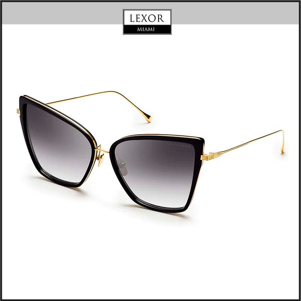 Dita 21013-A-BLK-GLD-59-Z Sunbird Women Sunglasses