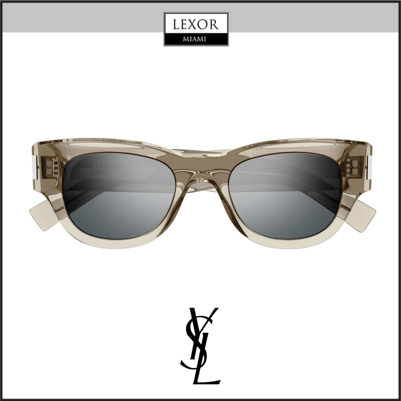 Saint Laurent SL 573-003 49 Sunglass WOMAN RECYCLED AC