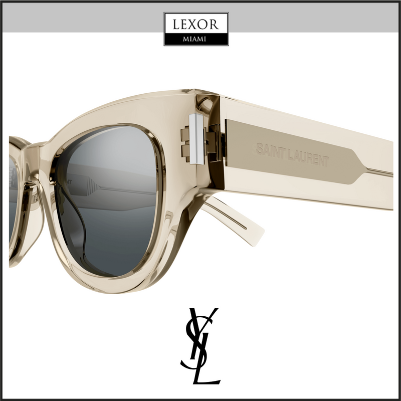 Saint Laurent SL 573-003 49 Sunglass WOMAN RECYCLED AC