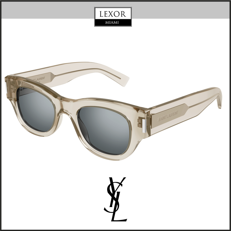 Saint Laurent SL 573-003 49 Sunglass WOMAN RECYCLED AC