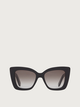 Salvatore Ferragamo SF1023S-101 BLACK ZYL SUNGLASSES