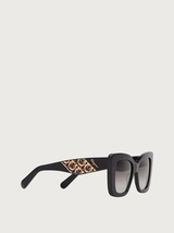 Salvatore Ferragamo SF1023S-101 BLACK ZYL SUNGLASSES