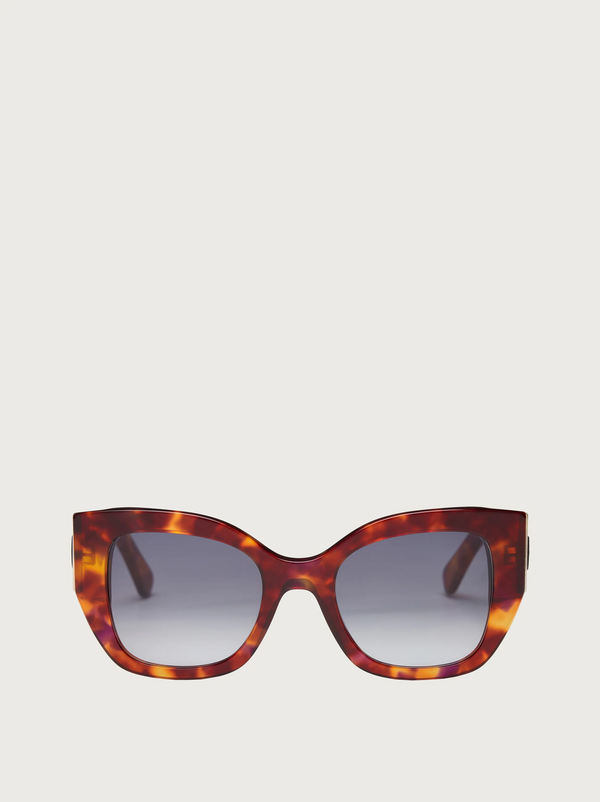 Salvatore Ferragamo SF1045S - ÓCULOS DE SOL DE ACETATO TARTARUGA VERMELHO 609