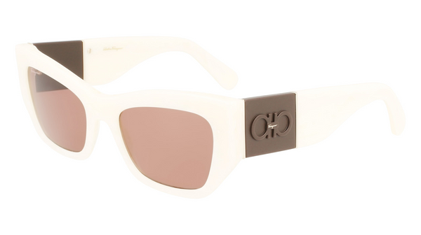 Salvatore Ferragamo SF1059S -278 / ÓCULOS DE SOL DE ACETATO DE MARFIM DE MÁRMORE