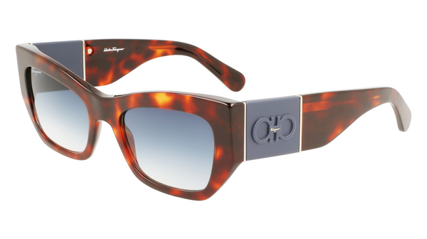 GAFAS DE SOL SF1059S - 640 DE ACETATO CON CARAY ROJO DE SALVATORE FERRAGAMO