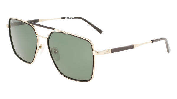 Salvatore Ferragamo SF298S -703 / GOLD/BLACK TITANIUM SUNGLASSES