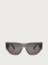 Salvatore Ferragamo SF1077S-020 TRANSPARENT GREY SUNGLASSES