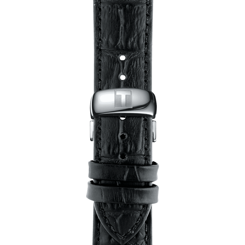 Tissot T0636101604700 Tradition Leather Strap Men Watches - Lexor Miami