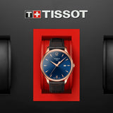 Tissot T0636103604700 Tradition Brown Leather Strap Men Watches - Lexor Miami