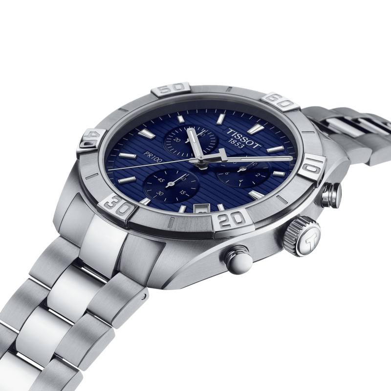 Tissot T1016171104100 PR100 GTS QTZ CHR SS BL IND Men Wathces Lexor Miami - Lexor Miami