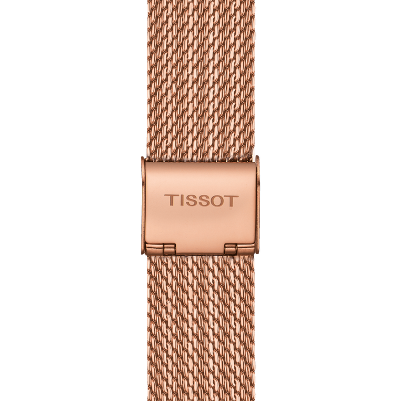 Tissot T1019103315100 PR 100 Sport Chic Rose Gold Stainless Steel Strap Women Watches - Lexor Miami