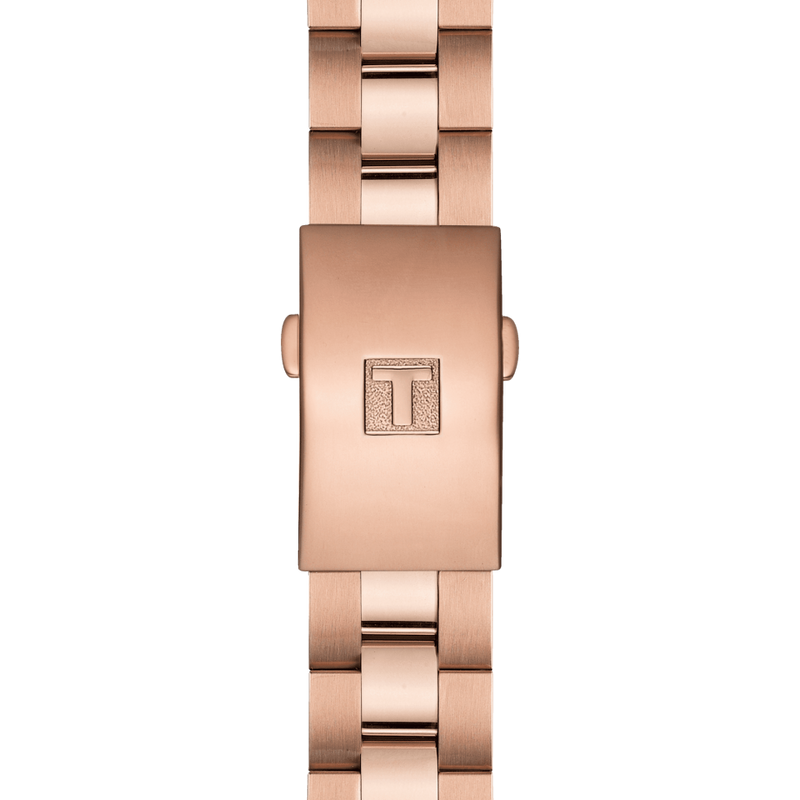Tissot T1019173311600 PR 100 Sport Chic Rose Gold Stainless Steel Strap Women Watches - Lexor Miami