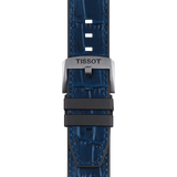 Tissot T1154071704100 T-Race Swissmatic Navy Leather Strap Men Watches - Lexor Miami