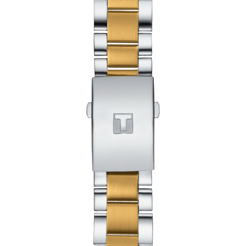 Tissot T1166172202100 Chrono XL Classic 2 Tone Stainless Steel Strap Men Watches - Lexor Miami