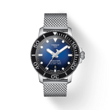 Tissot T1204071104102 SeaStar 1000 PowerMatic 80 Stainless Steel Mesh Strap Men Watches - Lexor Miami