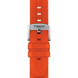 Tissot T1204171705101 Seastar 1000 Chronograph Orange Silicone Strap Men Watches - Lexor Miami