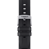 Tissot T1204171705102 Seastar 1000 Quartz Chronograph Black Silicone Strap Men Watches