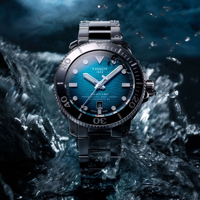 Tissot T1206071104100 STISSOT SEASTAR 2000 PROFESSIONAL POWERMATIC 80 Men Watch - Lexor Miami
